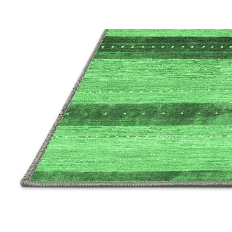 Tapis vert émeraude 818 Abstract, Rectangle 2 pi x 3 pi