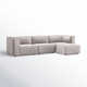 Shonnard 4 - Piece Modular Upholstered Reversible Chaise L-Sectional