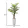 85.3'' Artificial Palm Tree In A Tall Beige Fiberstone Planter