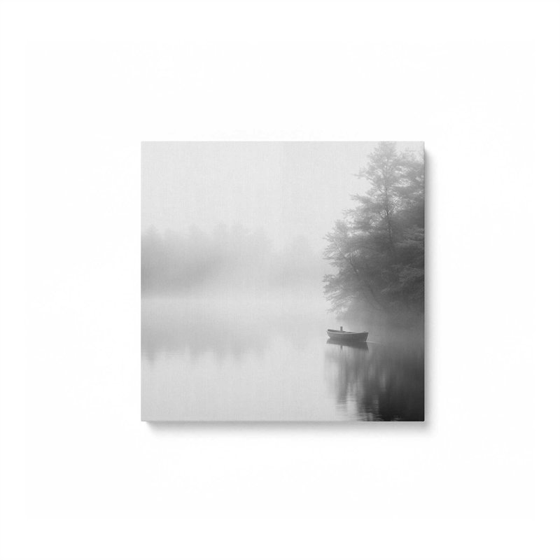 TITLE, reproduction sur toile, Toile tendue, H 12 po x l 12 po x P 1,25 po, 1