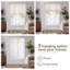 Panneau de rideau simple semi-transparent Quaddiu-417687459