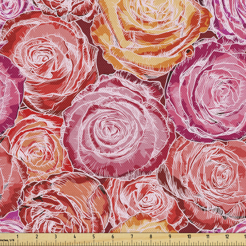 Chonte Romantic Roses Multi-purpose Fabric