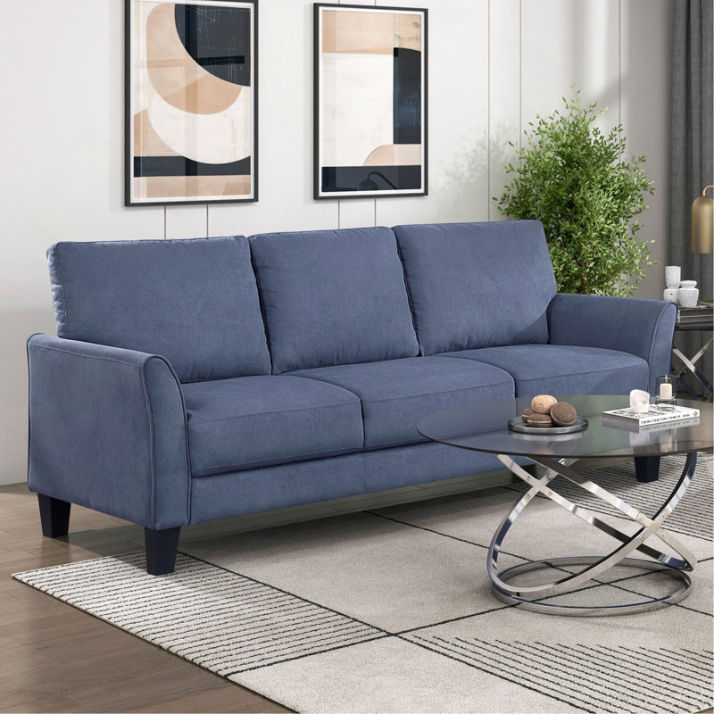 Ensemble de canapé 2 pièces Modern Modern, Bleu