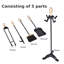 Alyissa Iron Fireplace Tool Set