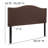 Fitzsimmons Arched Upholstered Headboard with Accent Nail Trim-377993629-377993603