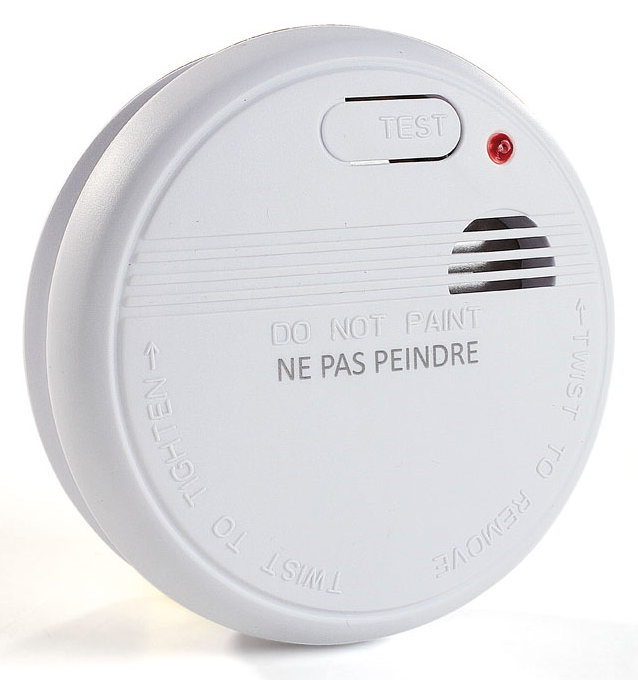 Symple Stuff Wall Mounted Smoke Detector