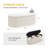 Versatile Fabric Storage Teddy Ottoman Bench with Safety Hinge - 40-inch-905308289