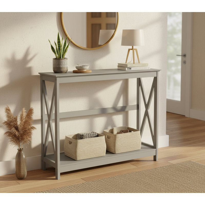 101.5cm Console Table, Grey