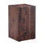 Table basse noyer grain 12 x 12 x 20 pouces - Rehaussez l'ambiance de votre maison