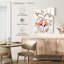 Corail floral - impression sur toile tendue-516023828