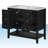 Obieze 36'' Single Bathroom Vanity with Ceramic Top-776493352