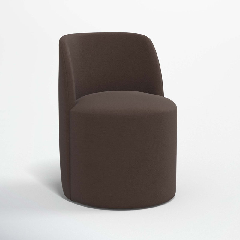 Begonia Dining Chair, Classic Chocolate Velvet