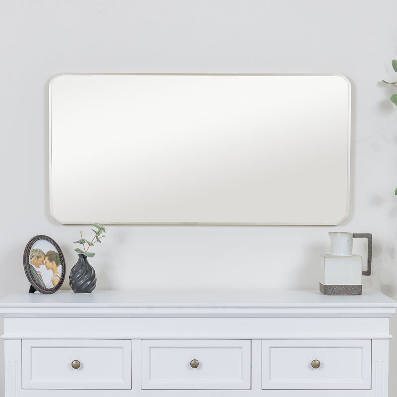Tajianna Rectangle Mirror, Gold