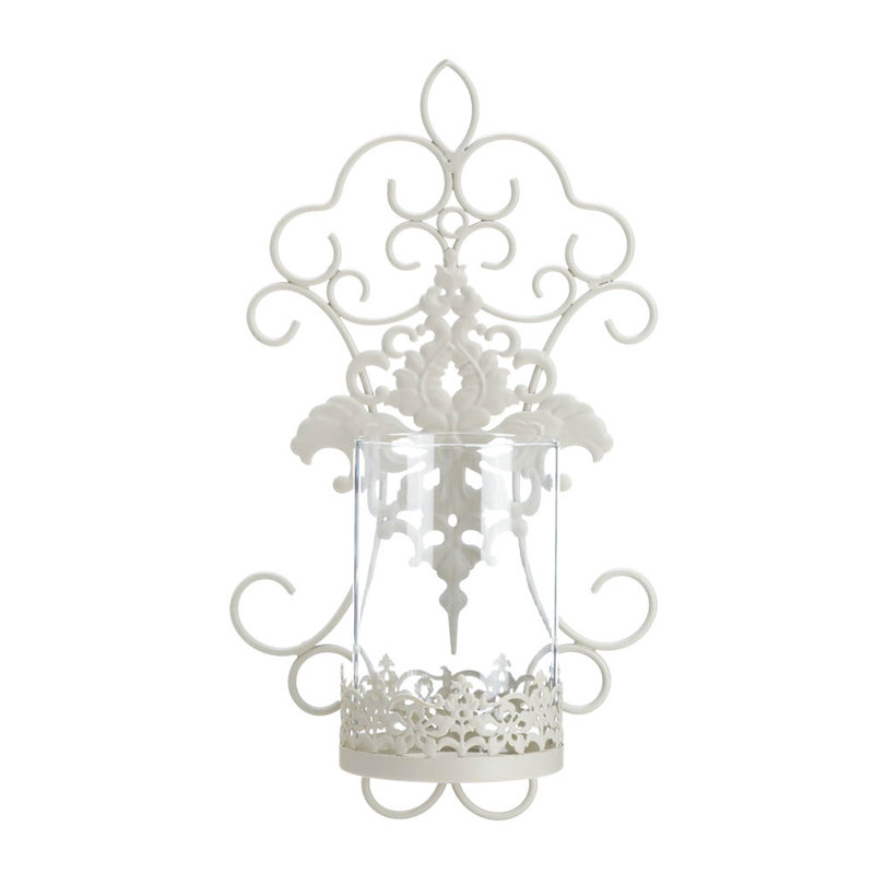 Applique murale romantique en fer romantique