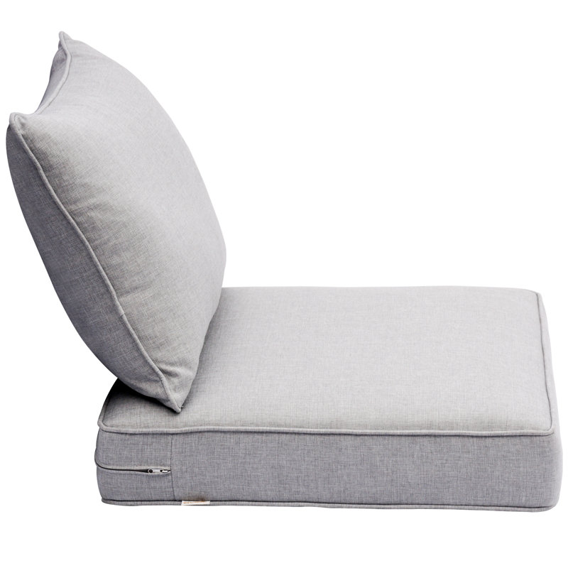 Outdoor 5.7'' Seat/Back Cushion, Light Gray
