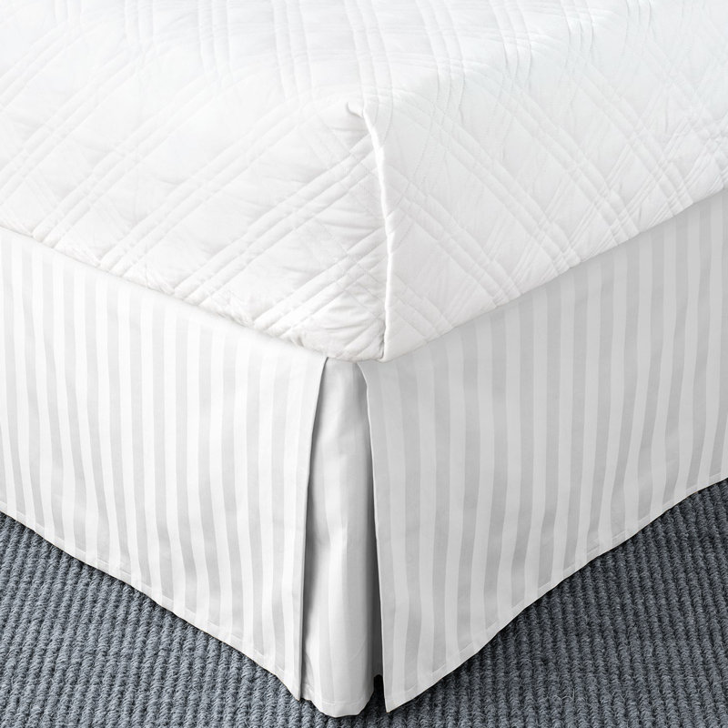 Dobby Tailored Bed Skirt, Twin