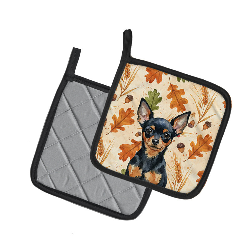 Paire de porte-casseroles russes noirs et brun
