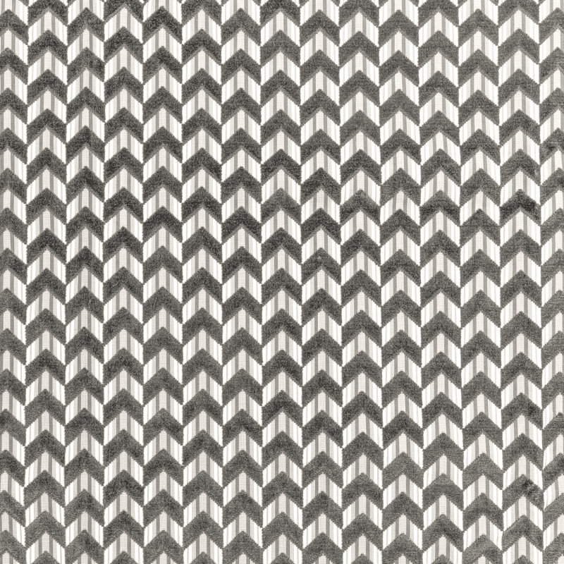 Breckenridge Bailey Velvet Fabric, Gray