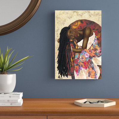 «Woman Strong III» par Alonzo Saunders - impression sur toile tendue