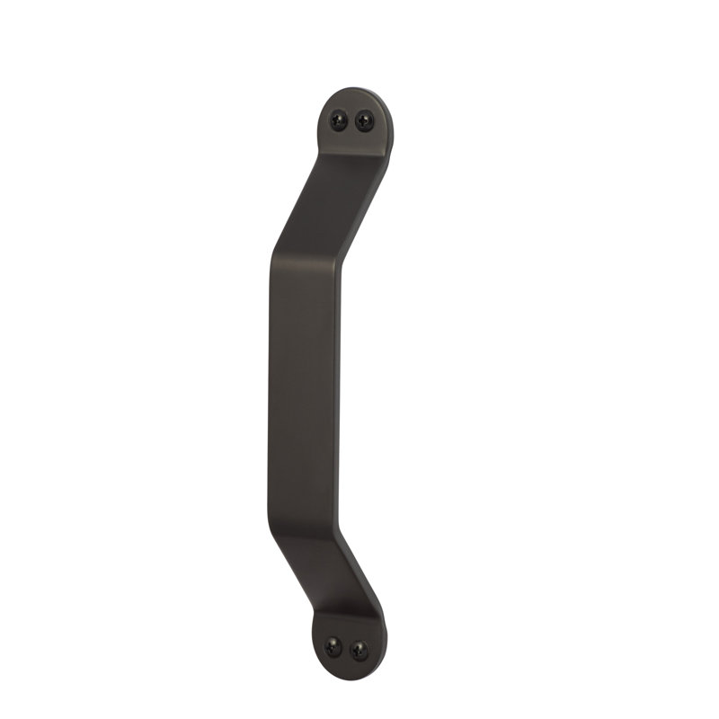 Craftsman Barn Door Handle, Flat Black