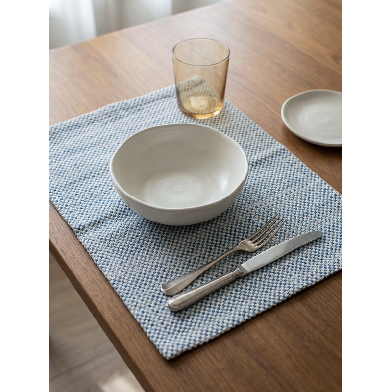 Napperon Cape Blue Shoreline Grid, Cape Blue