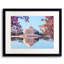 Sunrise Over The Cherry Blossoms Framed Print Canvas-132457003-65810533