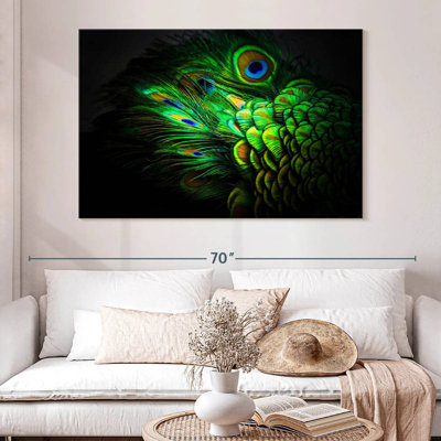 Emerald Peacock Feather