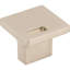 Modern Metro Slot 1 1/4" Length Square Knob-1234018697