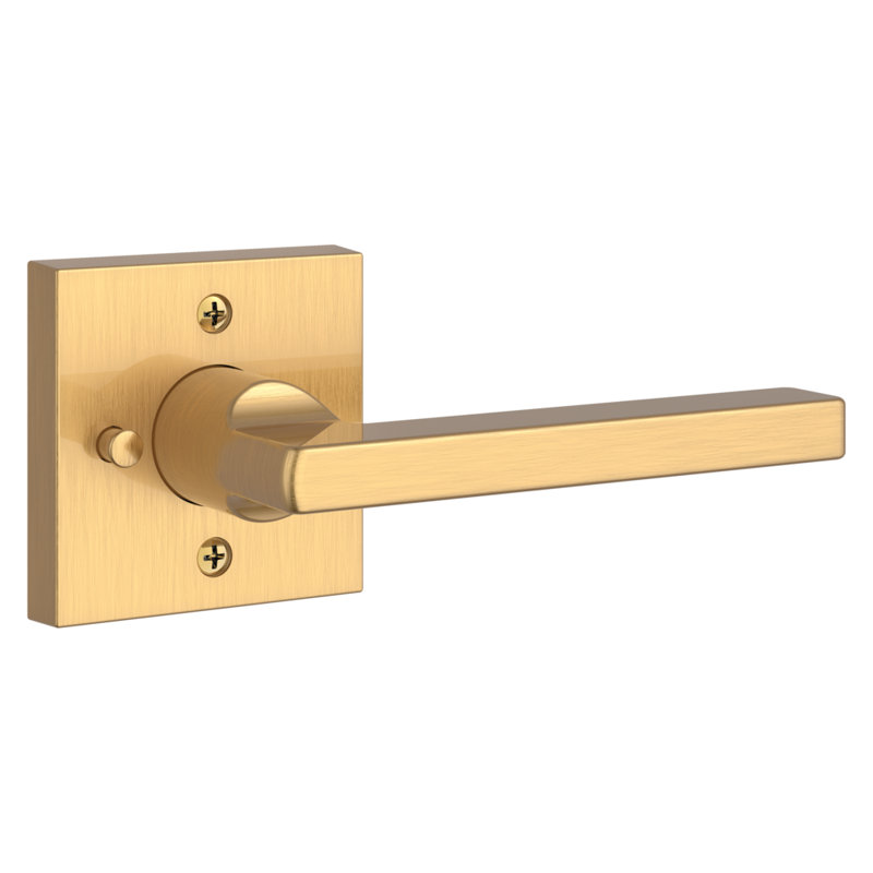 Lifetime (PVD) Satin Brass Privacy Door Lever