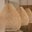 26 in. H Rattan Bell Pendant Shade
