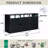 Garbage Bin Shed Stores 3 Trash Cans Metal Outdoor Bin Shed For Garbage Storage,Stainless Galvanized Steel, Bin Shed-121341713