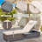 Latitude Run® Outdoor Chaise Lounge Chair Set, PE Wicker Patio Reclining Lounge Chairs with Adjustable Backrest and Sidetable, Sunbathing Pool Lounger with Cushions, Head Pillows for Poolside, Courtyard, Garden, Deck-926952108-915801219