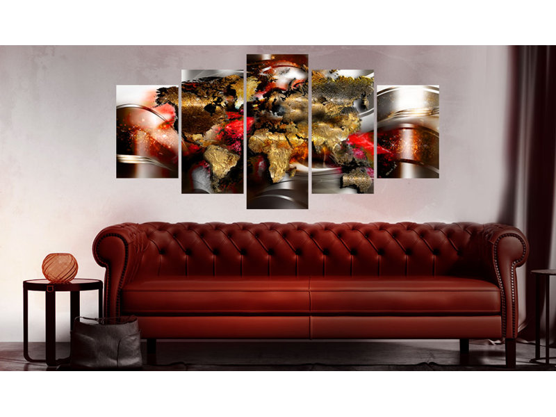 No Frame Print on Canvas, 200cm H x 100cm W