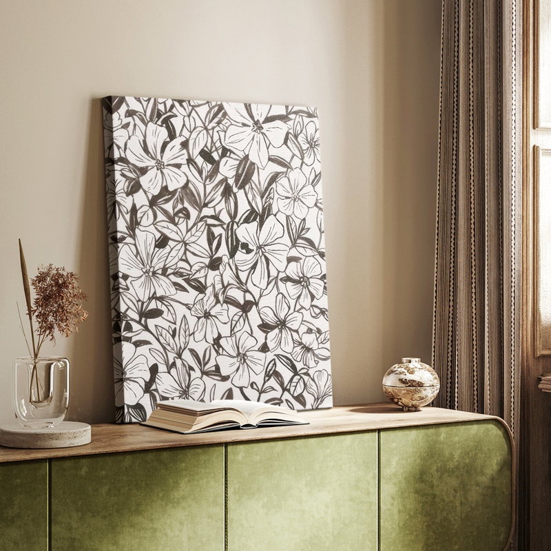Periwinkle Daze I - galerie sur mesure, H 12 po x l 8 po