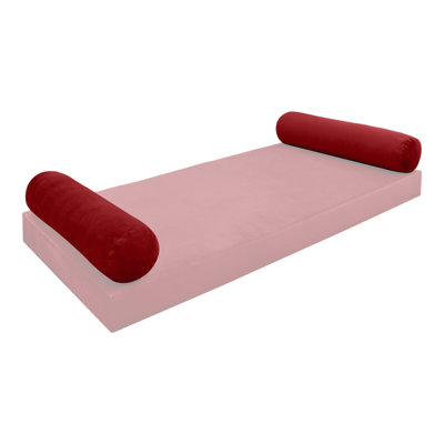Velvet T-Cushion Daybed Slipcover
