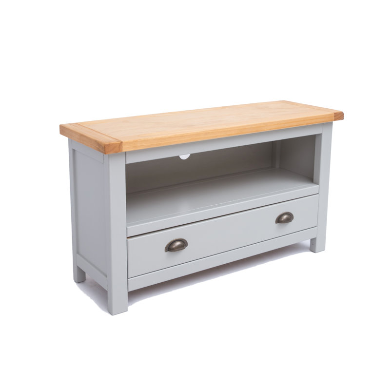 Vega TV Stand for TVs up to 48", Grey/Natural/Black