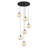 6 Crystal Modern Adjustable Chandeliers
