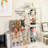 Clear Acrylic Display Case,3 Tier Display Shelf With 2 Movable Plate, Stackable Protection Showcase For Action Figures, Display Storage Box Countertop With Magnetic Door