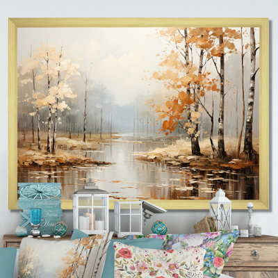 Mystic Nostalgia Autumn Forest - Forest Wall Art