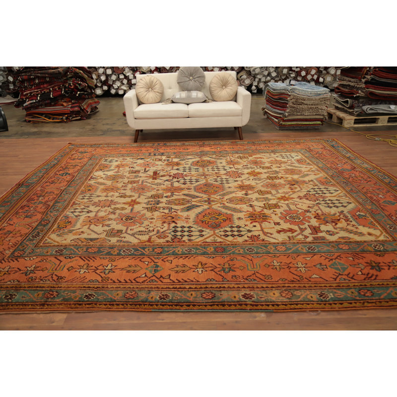 Tapis traditionnel Oushak 11x12