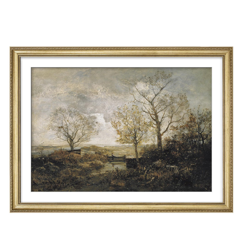 Moody Evening Landscape, Oui