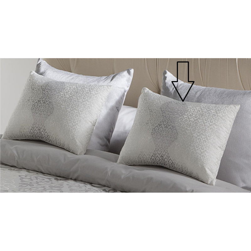 Bellini Rectangular Cushion, Silver