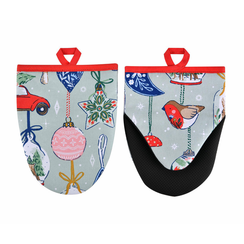 Ulster Weavers Christmas Ornaments 100% Cotton Oven Mitt