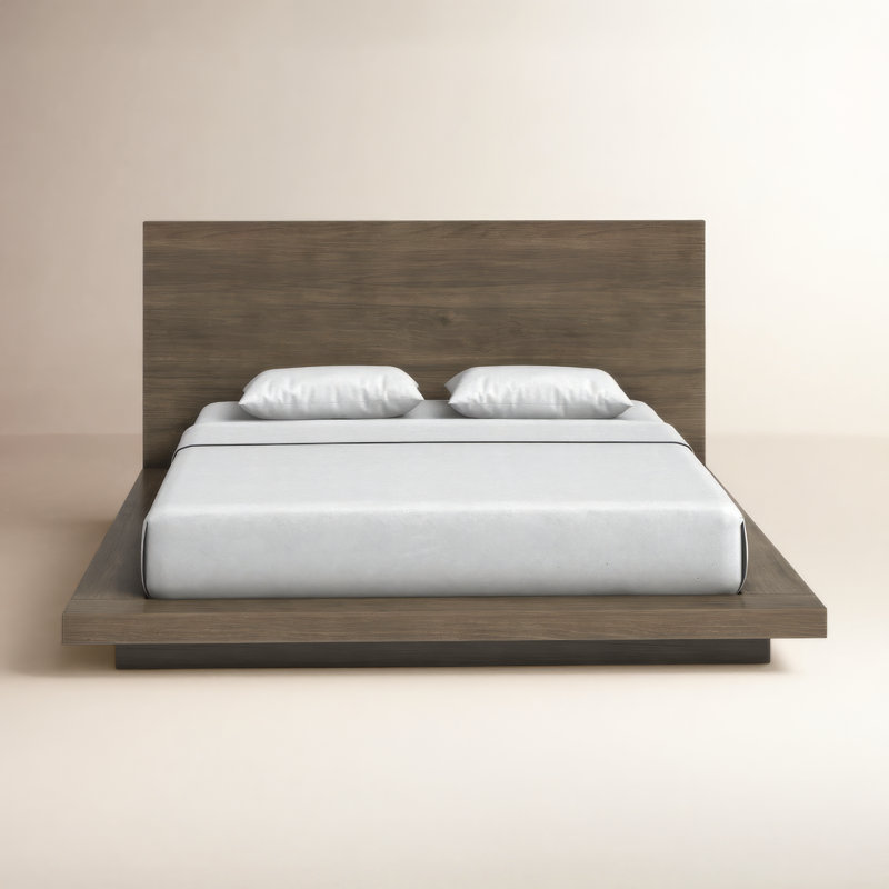 Brooks Solid Wood Platform Bed, Full