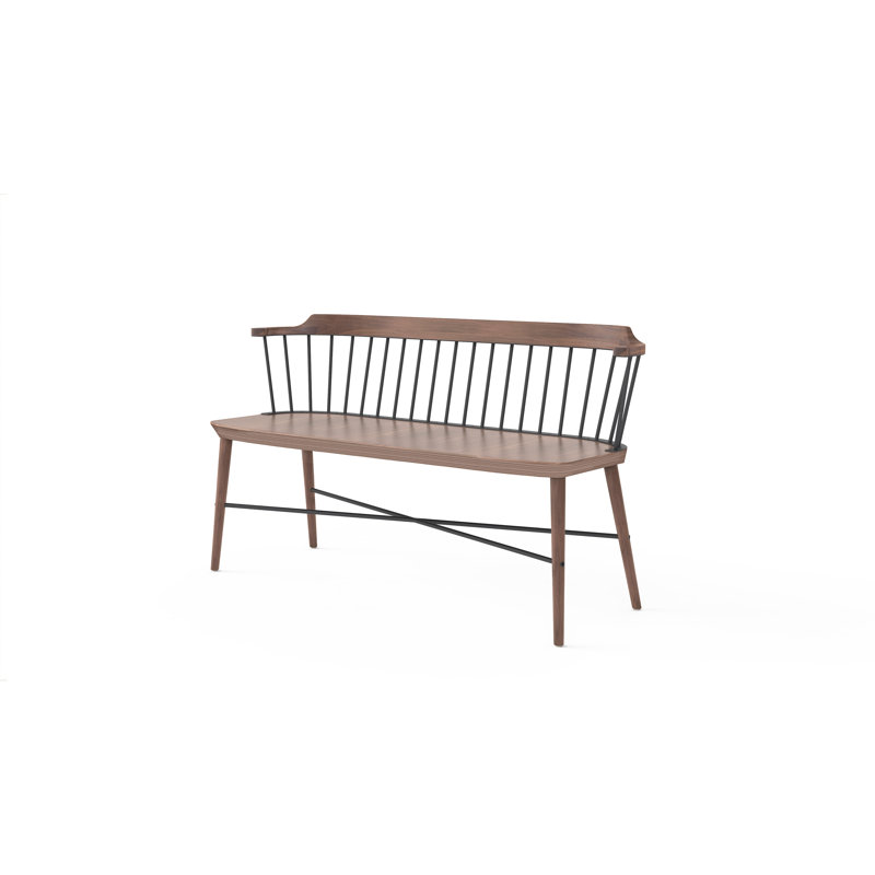 Exchange Bench, Natural Walnut
