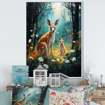 " Cute Kangaroo Flower Oasis II "