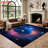 Galaxy Nebula Space Area Rug, Cosmic Starry Sky Pattern, Machine Washable Non Slip, Indoor Decor for Living Room Bedroom Entryway Kitchen Apartment Creative Home-129037061