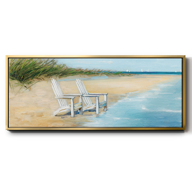 Water View II- Framed Canvas