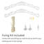 Wood Wall-Mounted Drying Rack-187448542