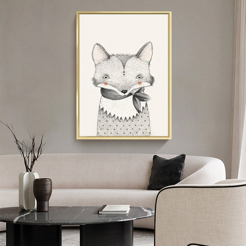 Flowers - Floater Frame Print Set on Canvas